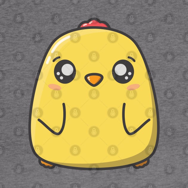 Cute Baby Chick by StimpyStuff